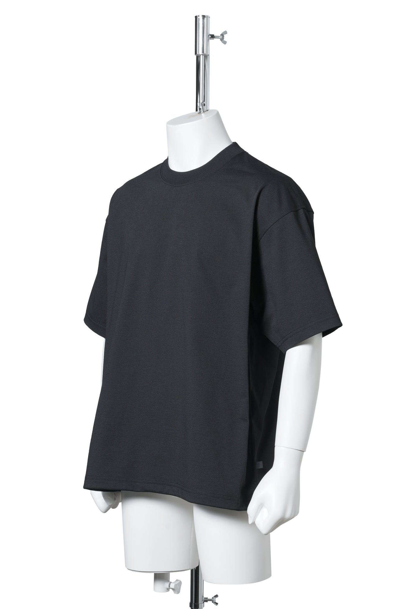 TECH DRAWSTRING S/S TEE / BLACK