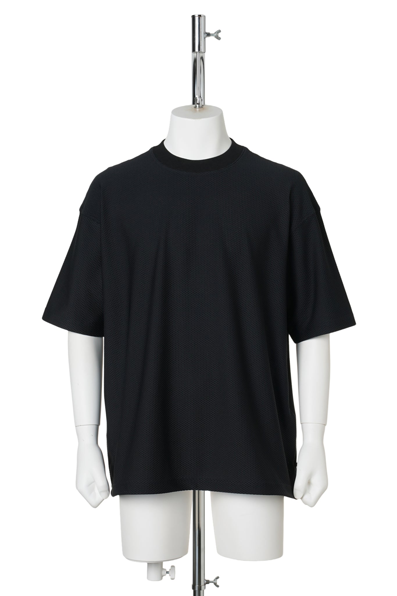 TECH MESH CREW S/S / BLACK