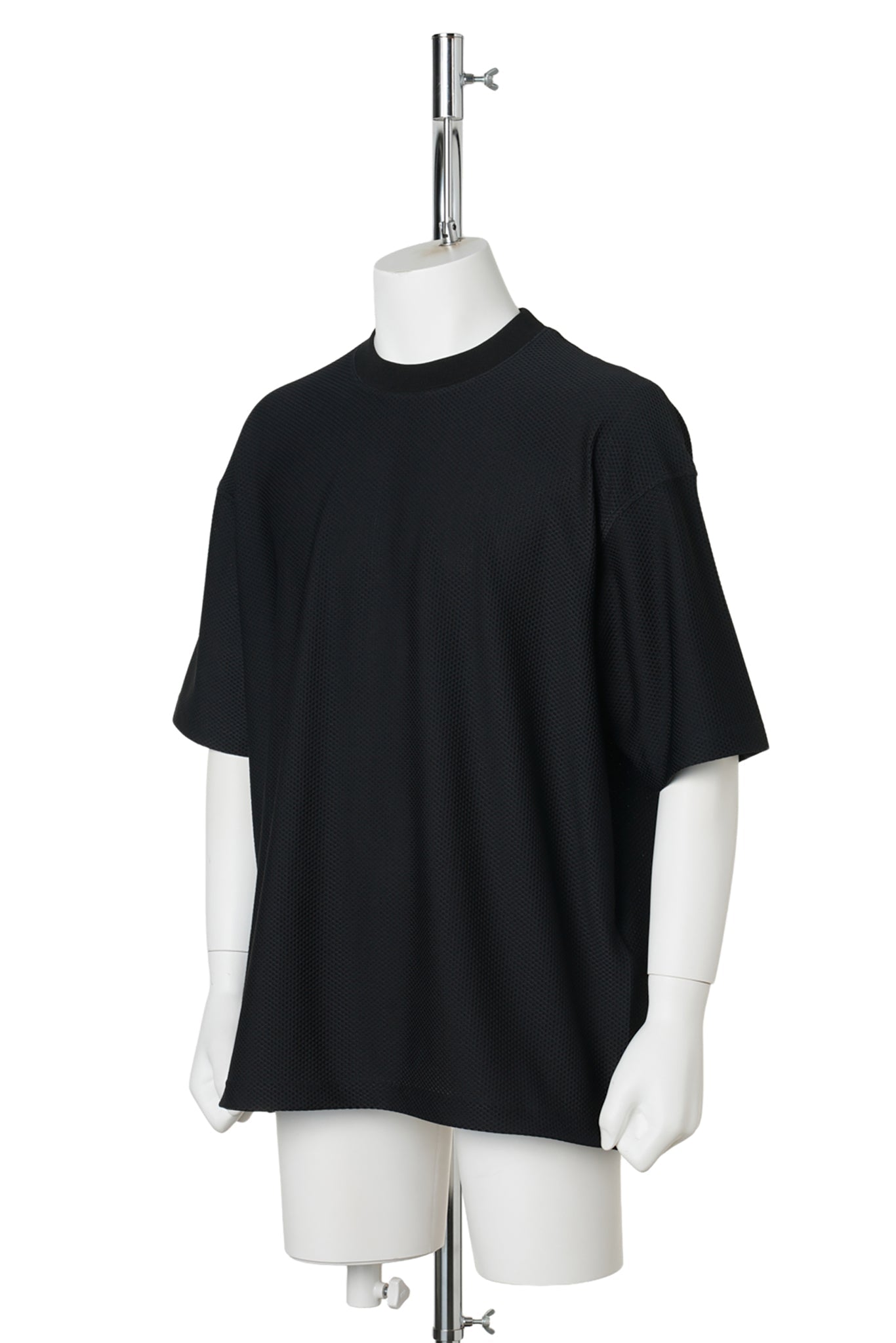 TECH MESH CREW S/S / BLACK