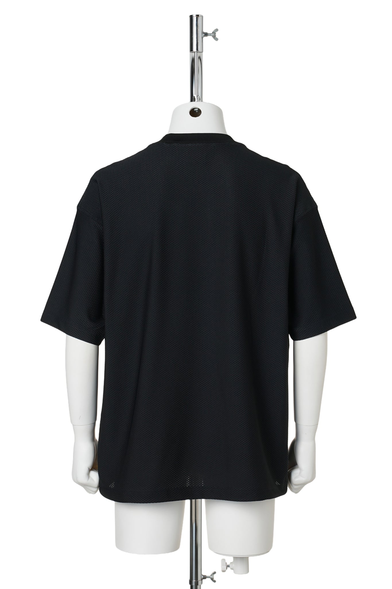 TECH MESH CREW S/S / BLACK