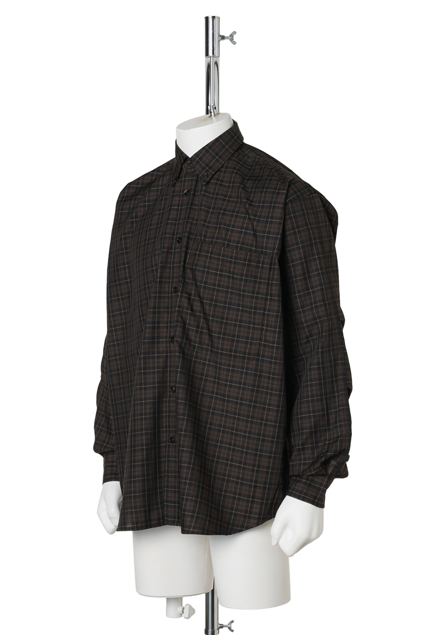 TECH BUTTON DOWN SHIRT L/S PLAIDS / LTBR