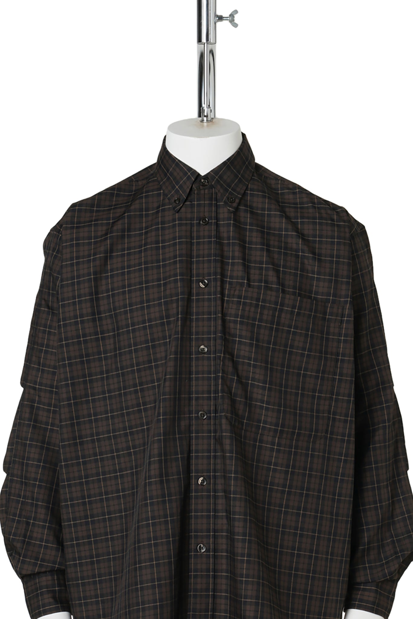 TECH BUTTON DOWN SHIRT L/S PLAIDS / LTBR