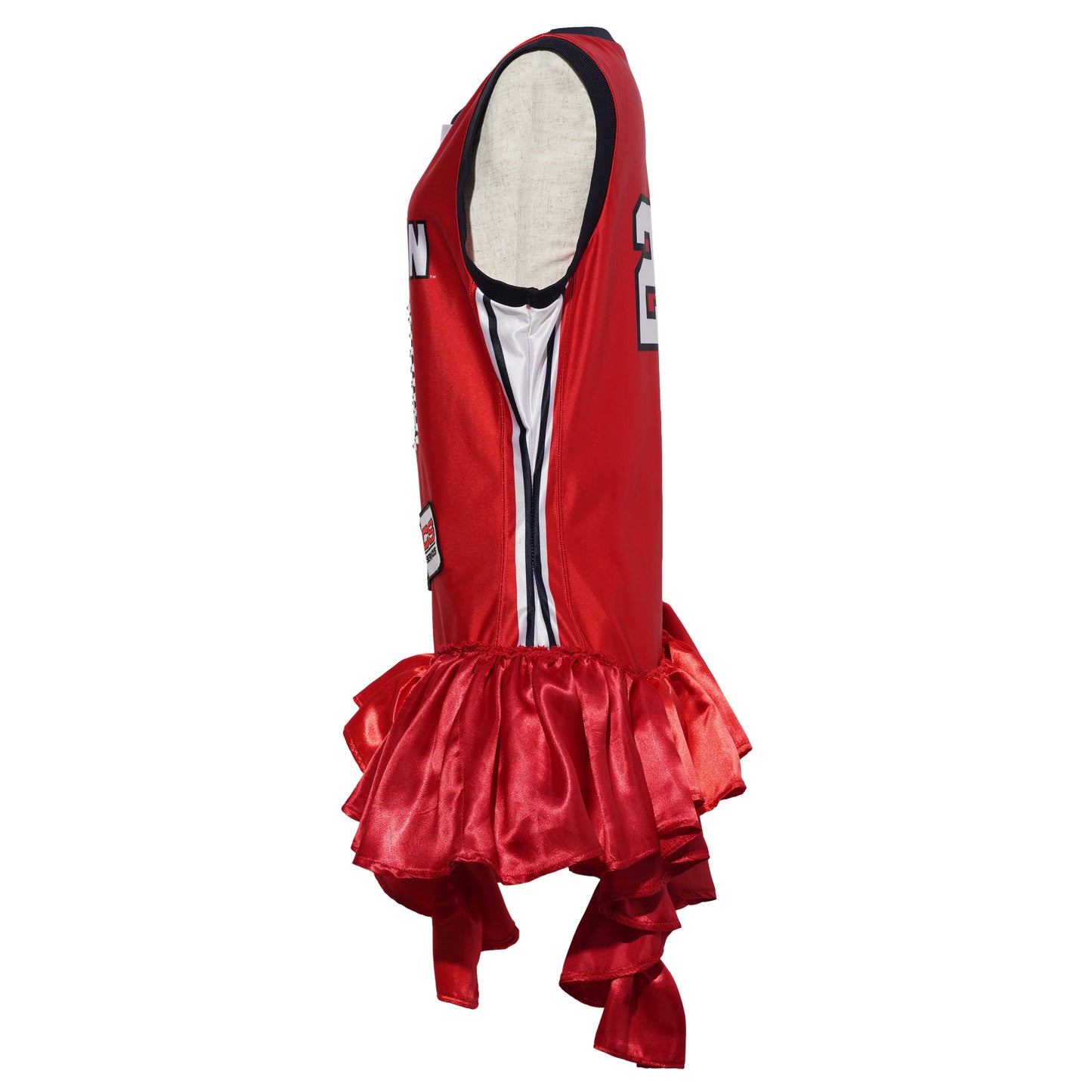 HOUSTON HOOPS MINI DRESS / RED
