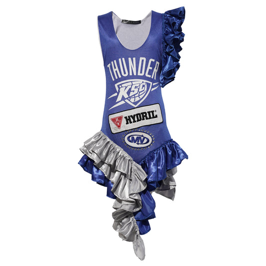 THUNDER MINI DRESS / BLUE