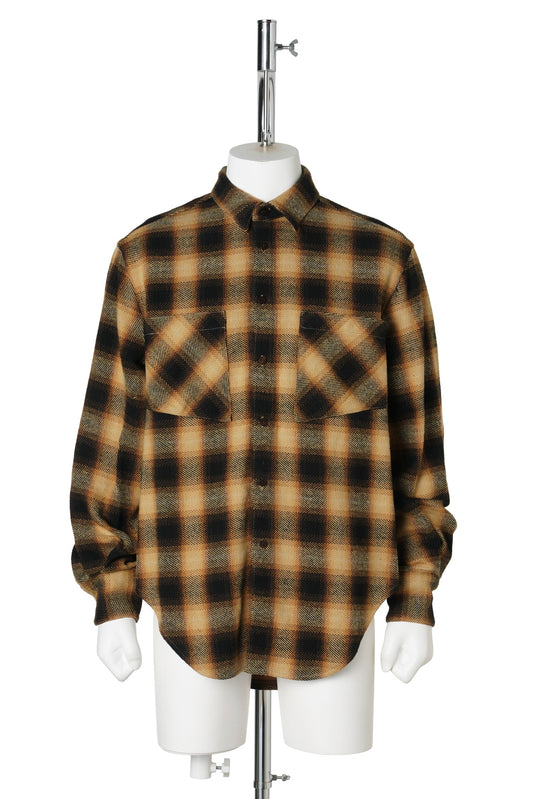 EL BUTTONDOWN / YELLOW PLAID