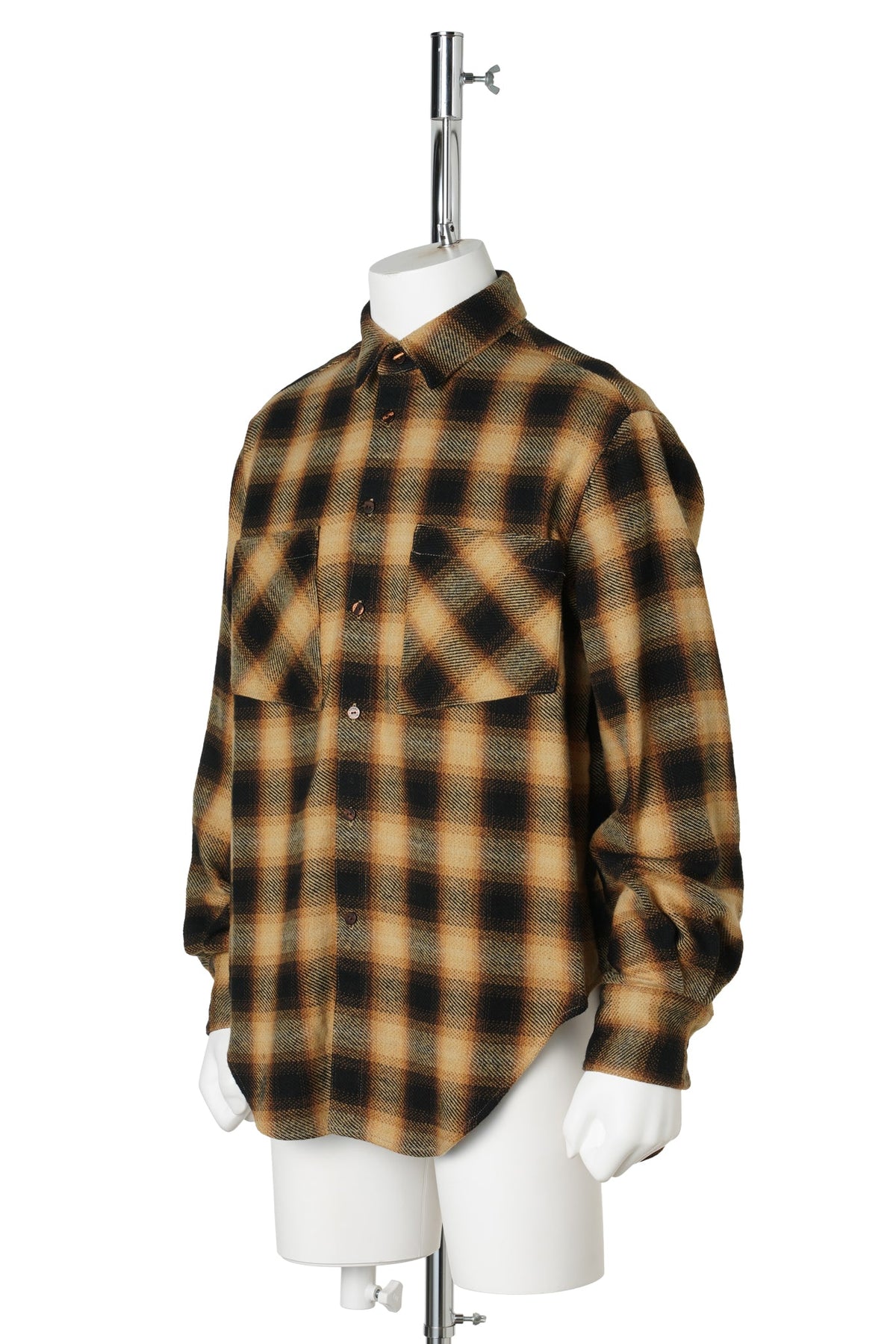 EL BUTTONDOWN / YELLOW PLAID