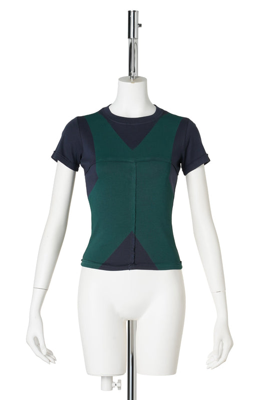 LAPPED BABY TEE / AXIS