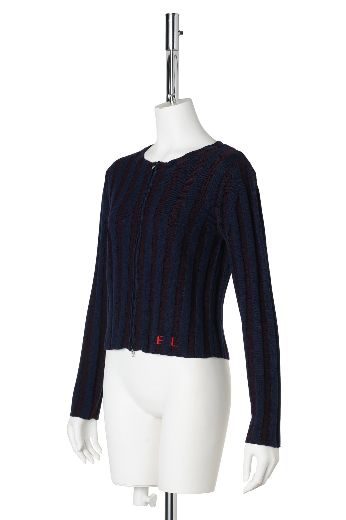 KEYBOARD ZIP CARDIGAN / PORT
