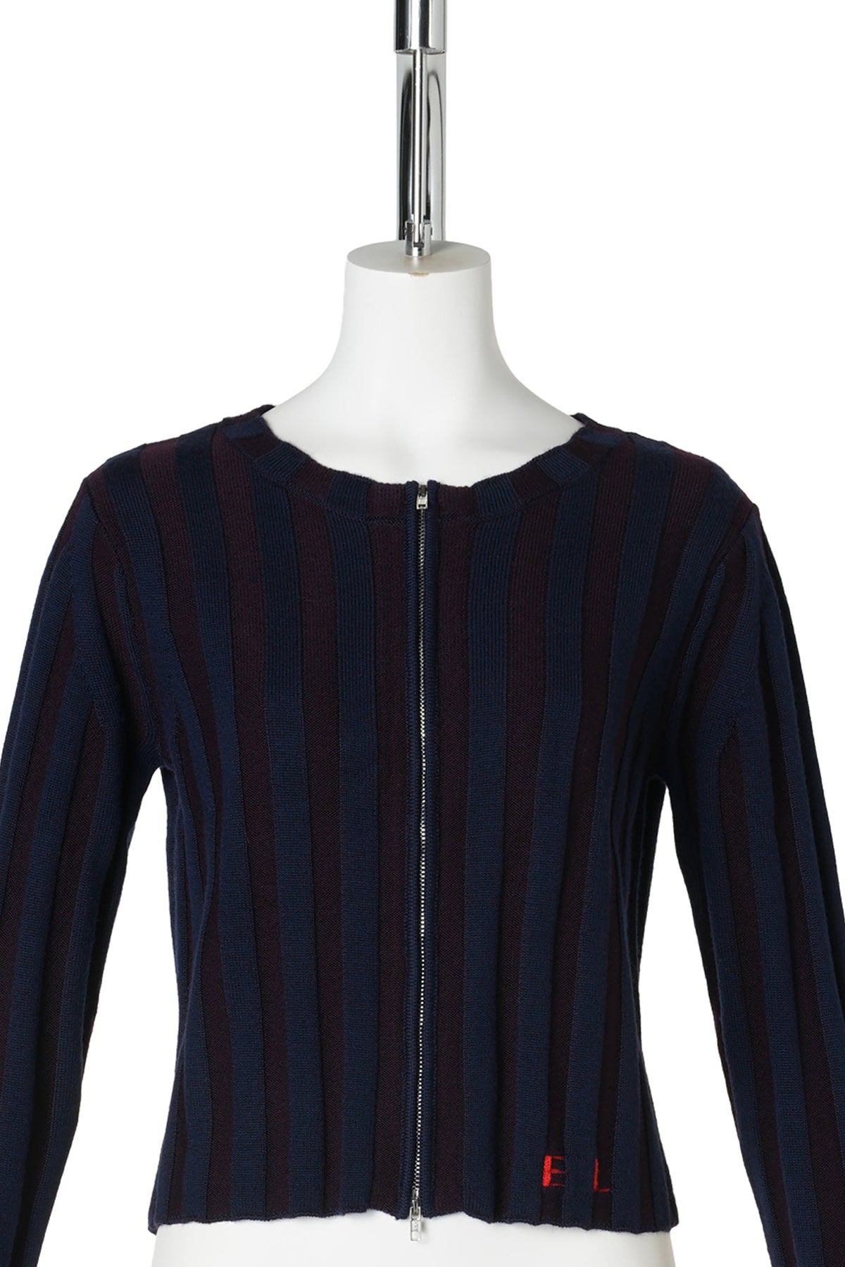 KEYBOARD ZIP CARDIGAN / PORT