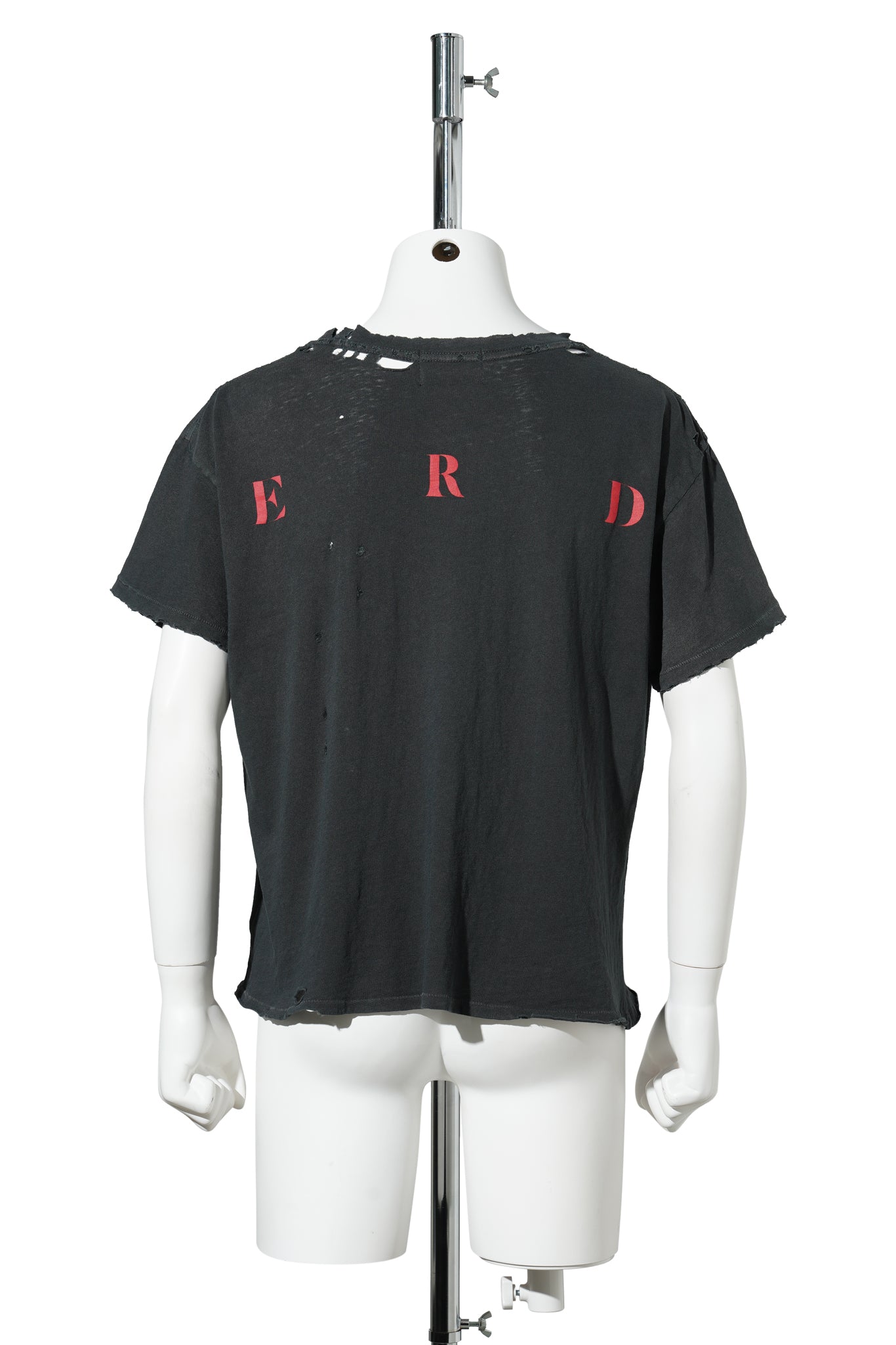 LES CRIMES DE L'AMOUR T-SHIRT / THRASHED BLACK