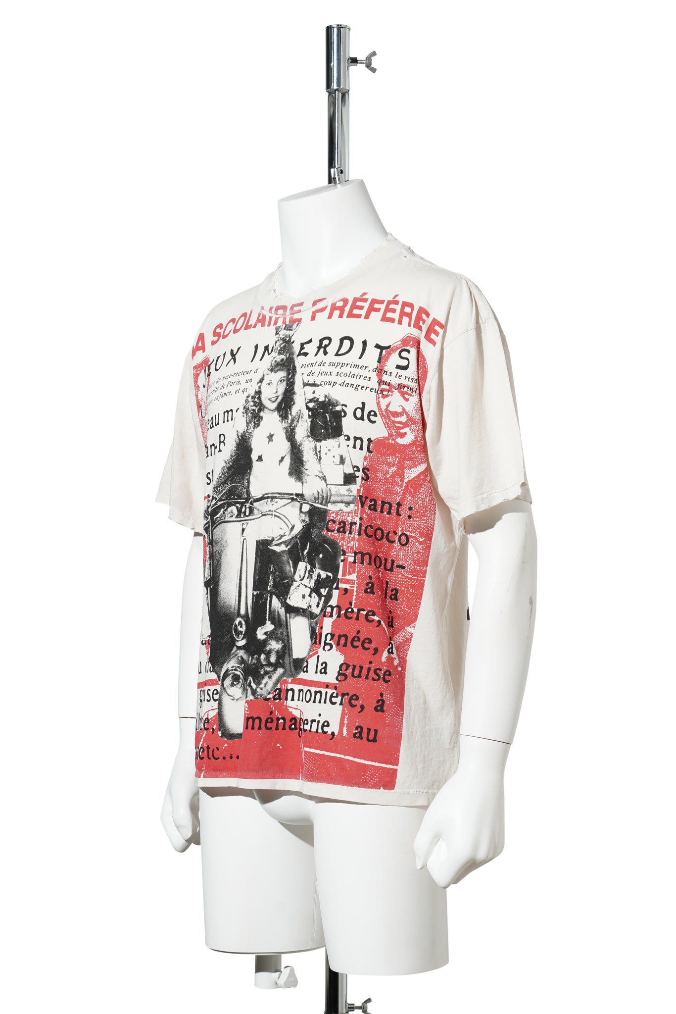 LA SCOLAIRE PRÉFÉREE T-SHIRT / ANTIQUE WHITE