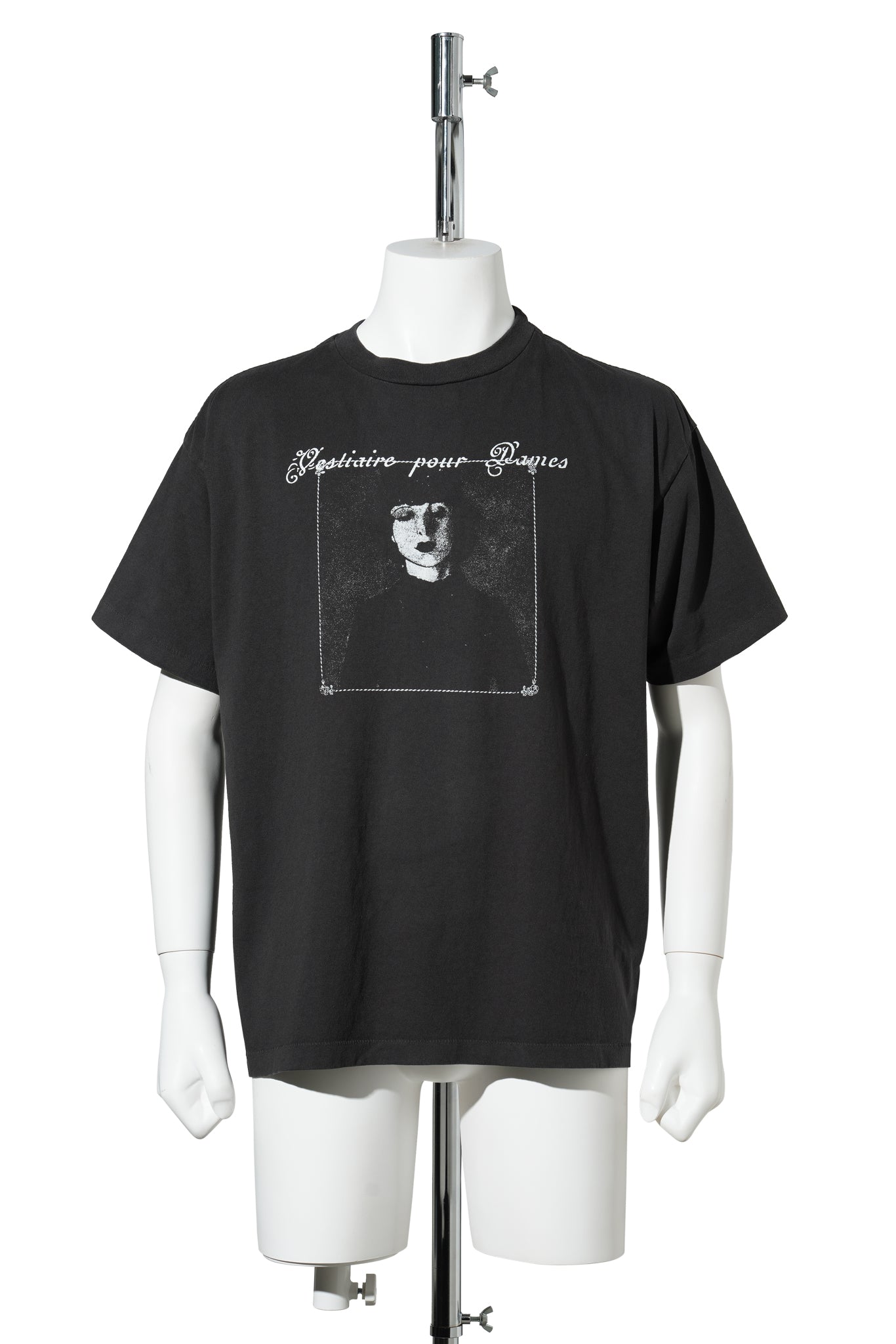 VESTIAIRE POUR DAMES T-SHIRT / FADED BLACK