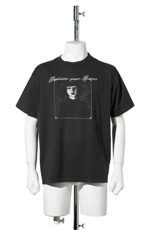 VESTIAIRE POUR DAMES T-SHIRT / FADED BLACK