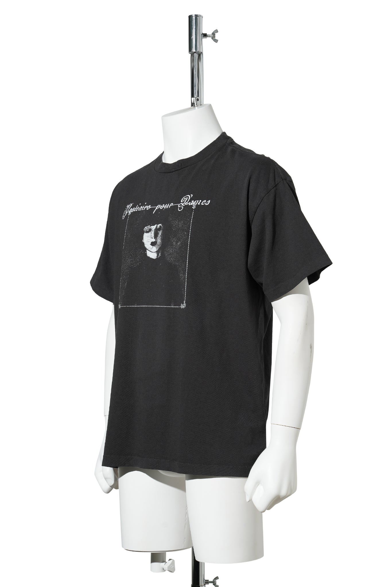 VESTIAIRE POUR DAMES T-SHIRT / FADED BLACK