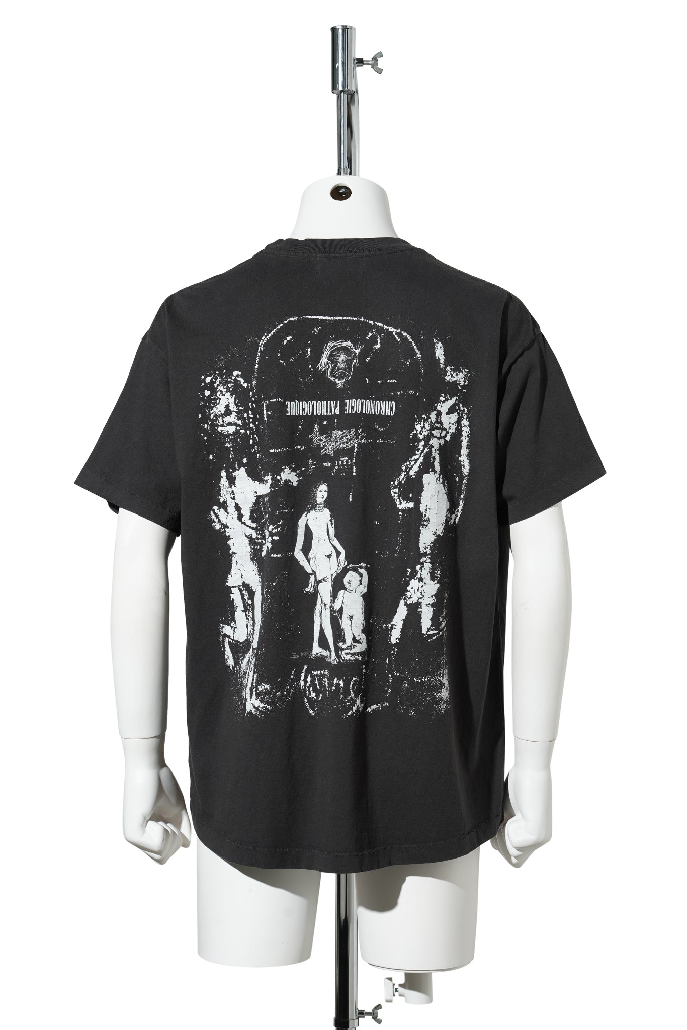 VESTIAIRE POUR DAMES T-SHIRT / FADED BLACK