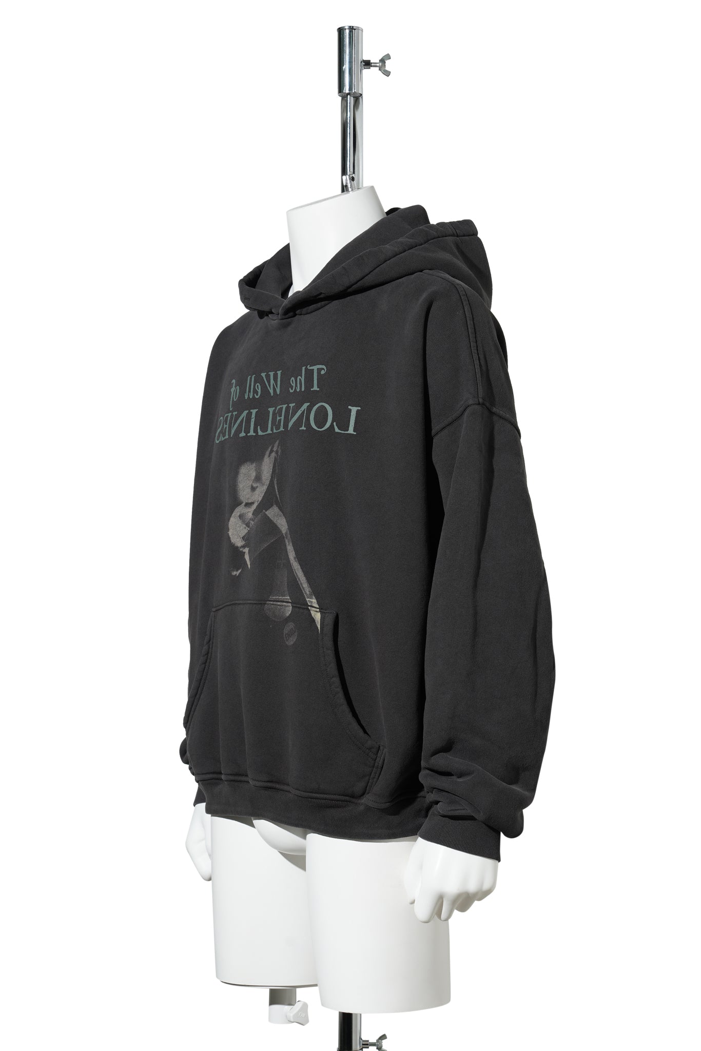 WELL OF LONELINESS HOODIE / FADED BLACK