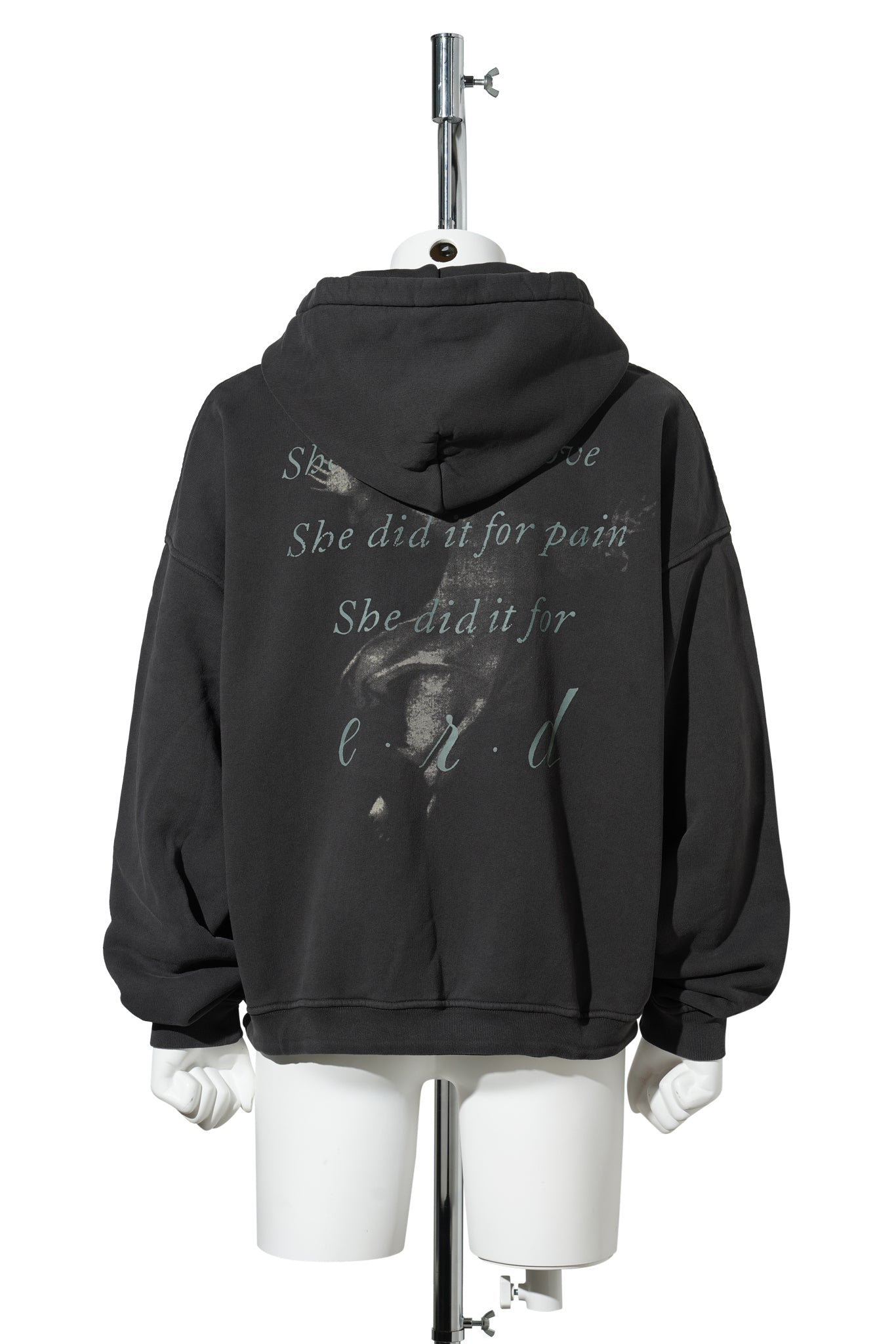 WELL OF LONELINESS HOODIE / FADED BLACK