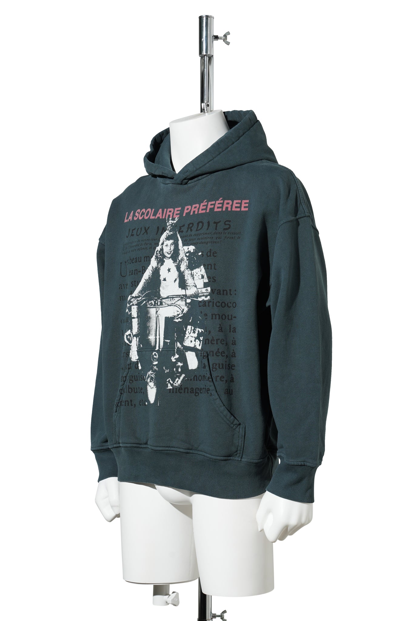 LA SCOLAIRE PRÉFÉREE HOODIE / DARK FOREST GREEN