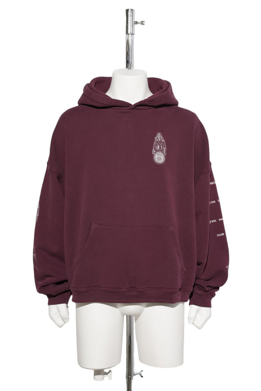 REMEMBER WHEN HOODIE / BURGUNDY