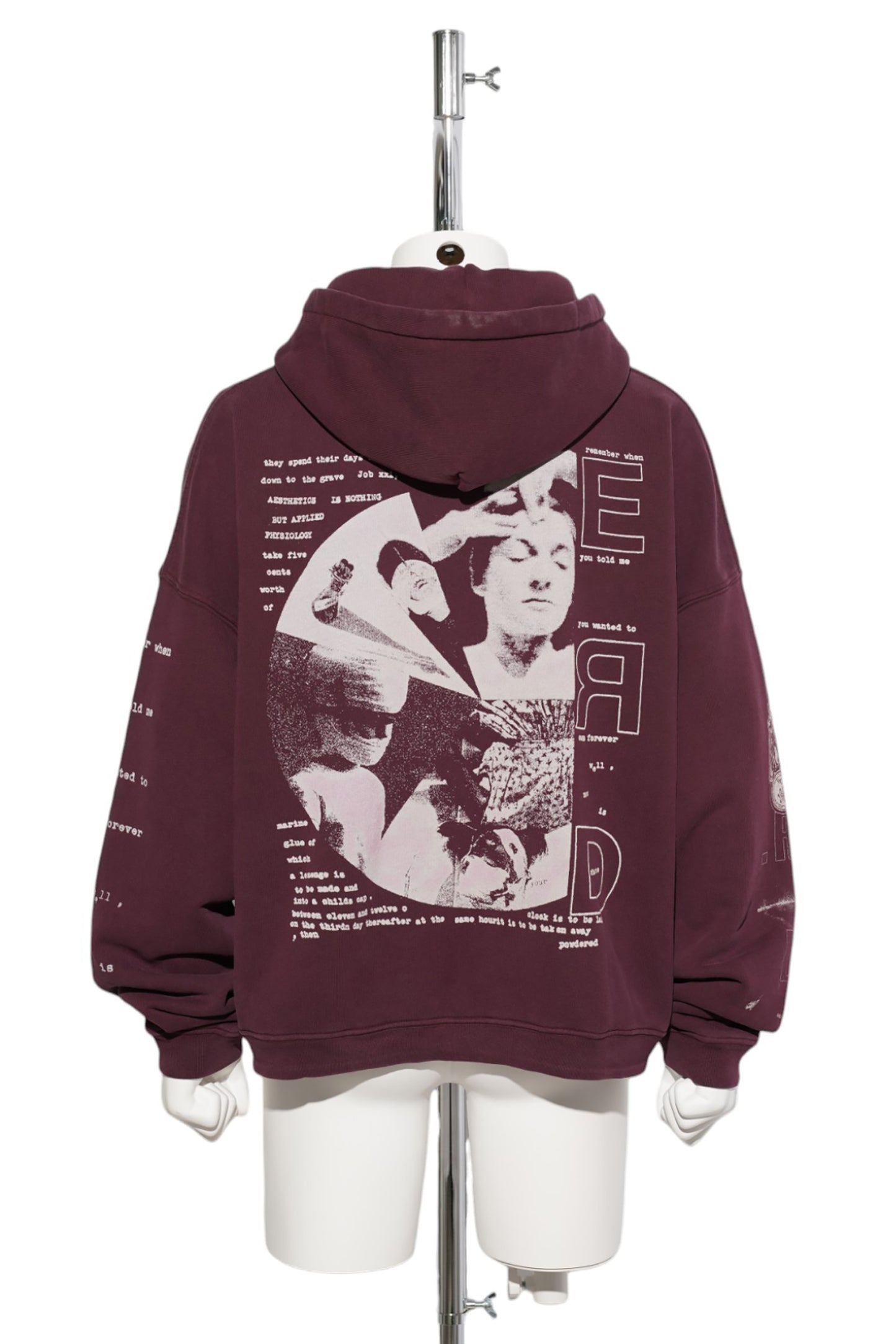 REMEMBER WHEN HOODIE / BURGUNDY