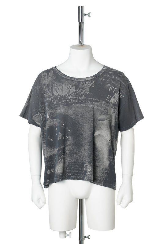 FILM ON PAPER T-SHIRT / FADED BLACK