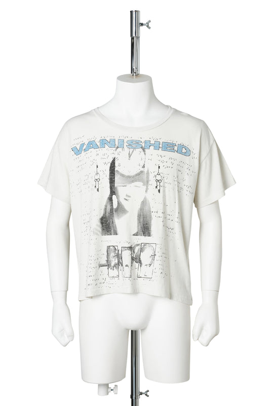 BUDDHIST UNCLE T-SHIRT / FADED WHITE