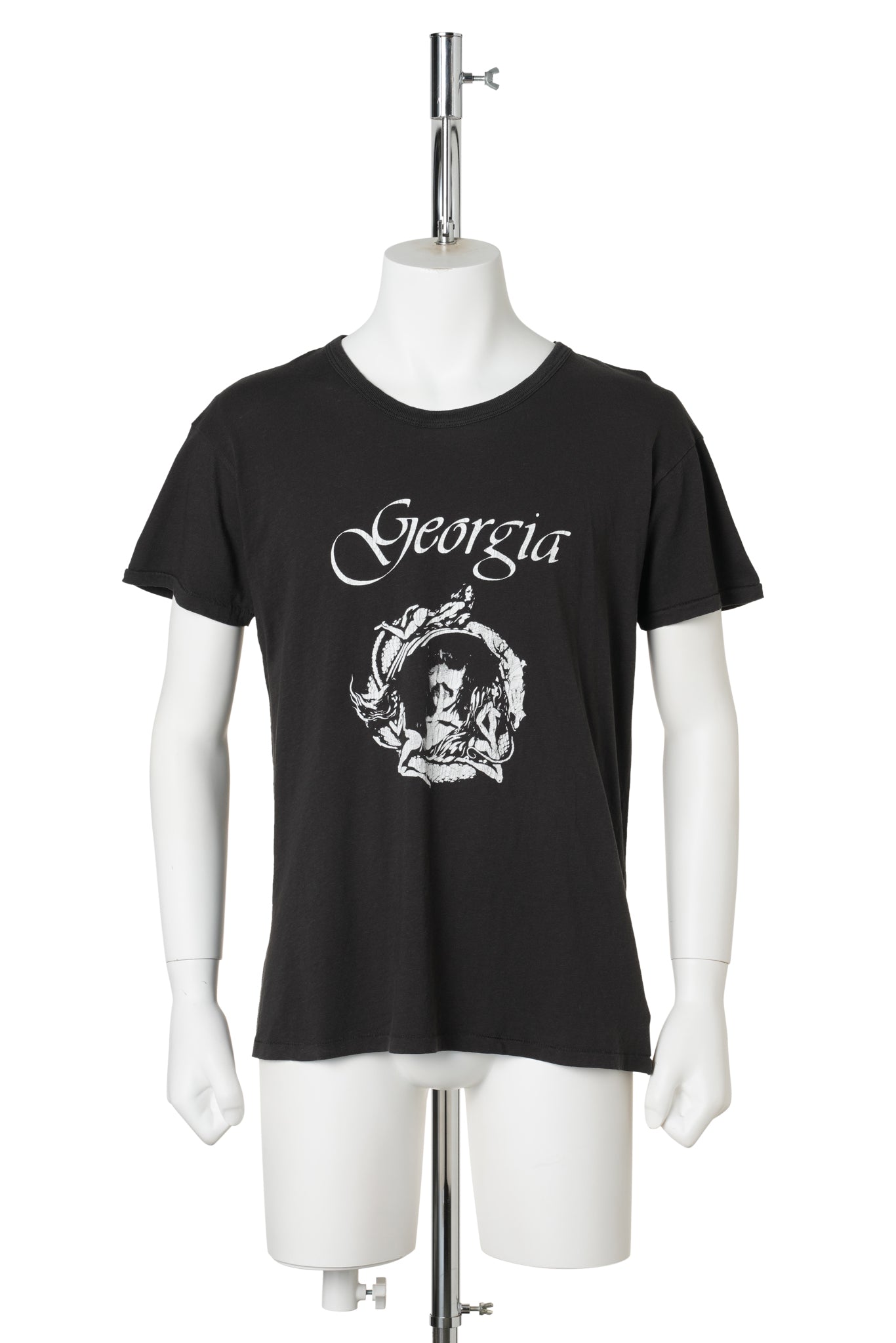 GEORGIA T-SHIRT / WASHED BLACK