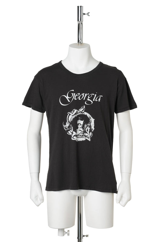 GEORGIA T-SHIRT / WASHED BLACK