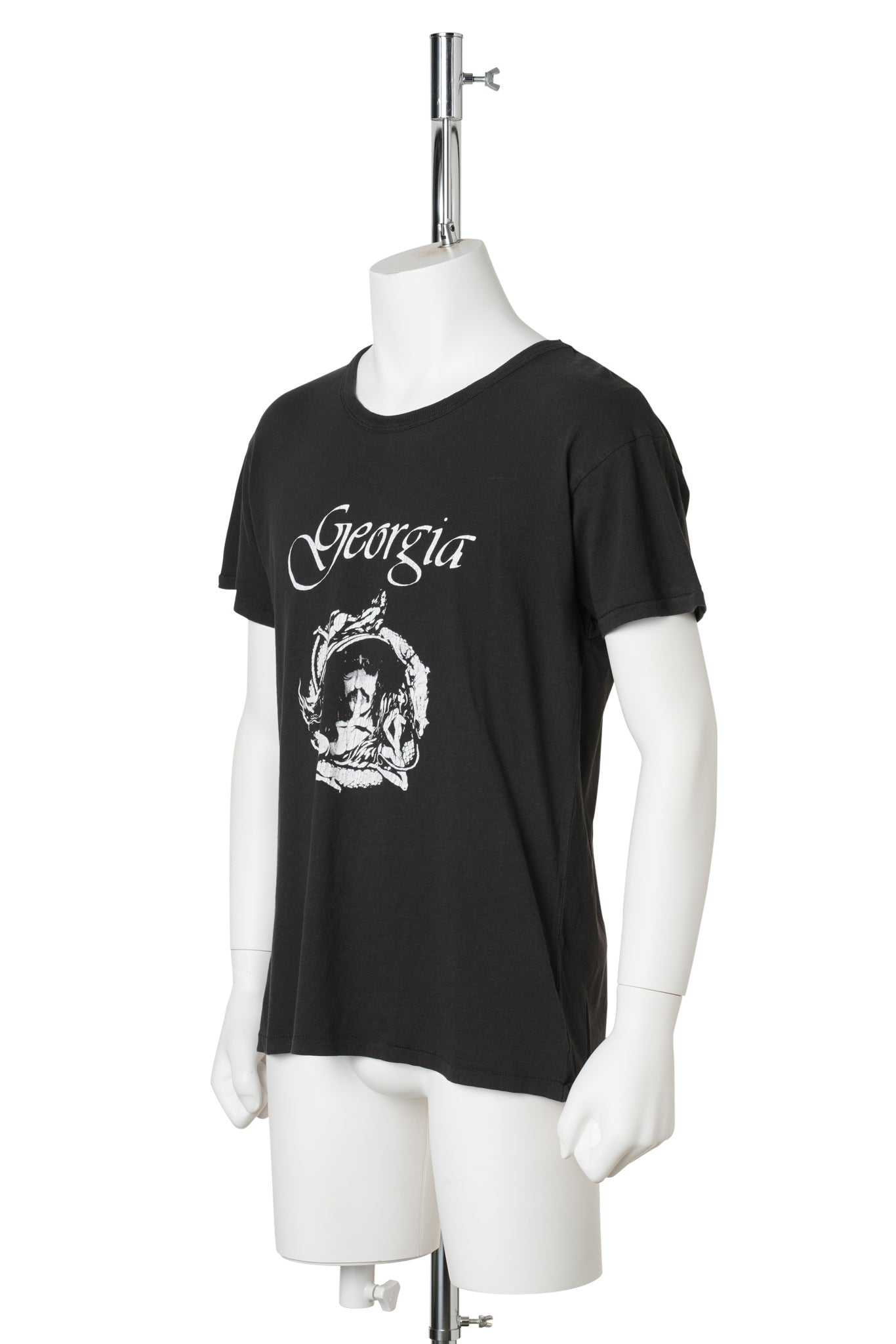 GEORGIA T-SHIRT / WASHED BLACK