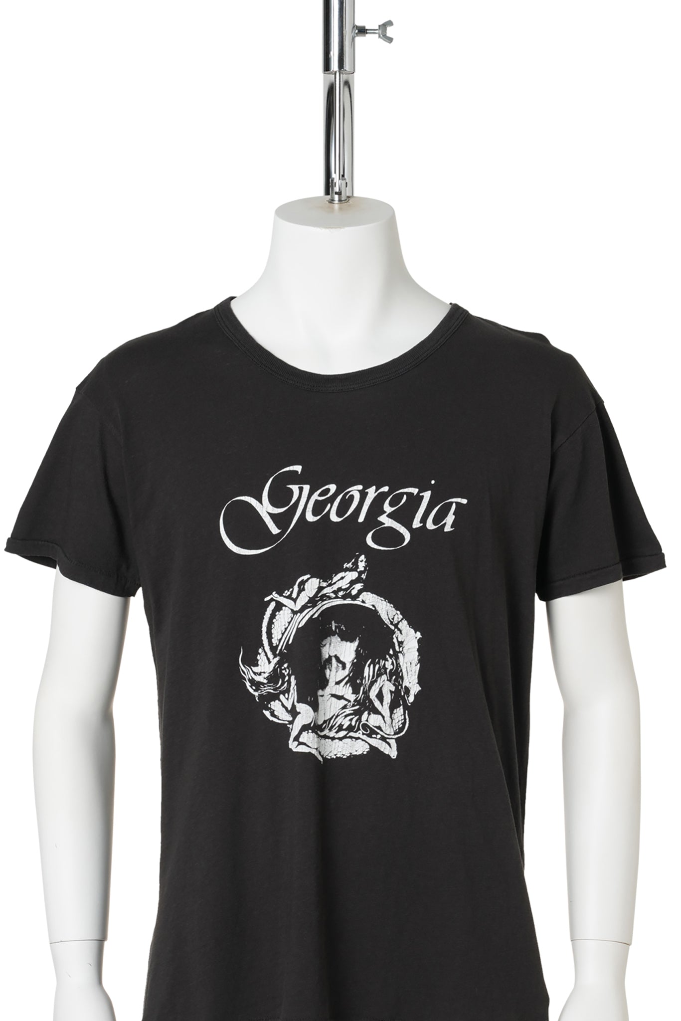 GEORGIA T-SHIRT / WASHED BLACK