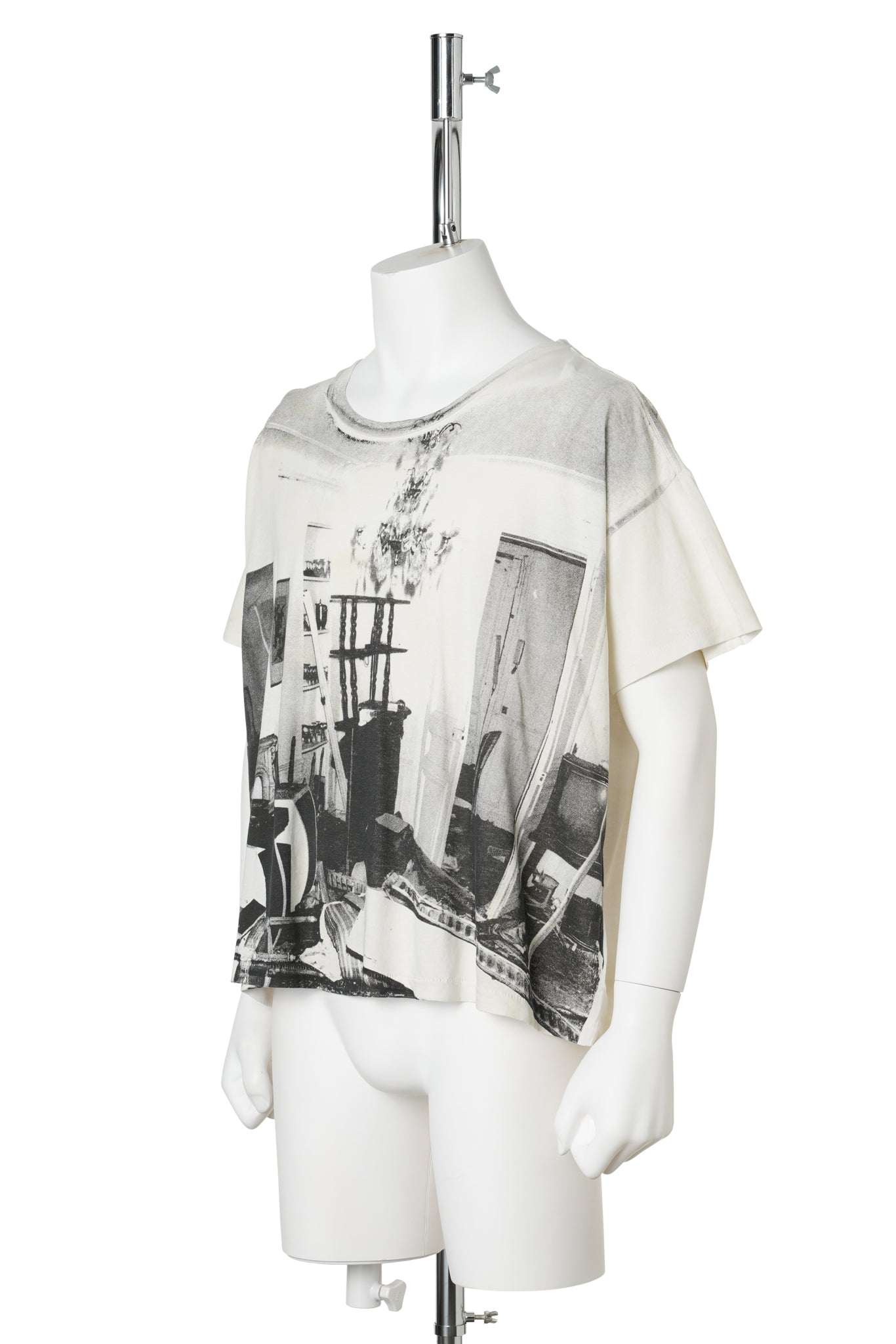 DESTROYED APARTMENT T-SHIRT / DIRTY WHITE