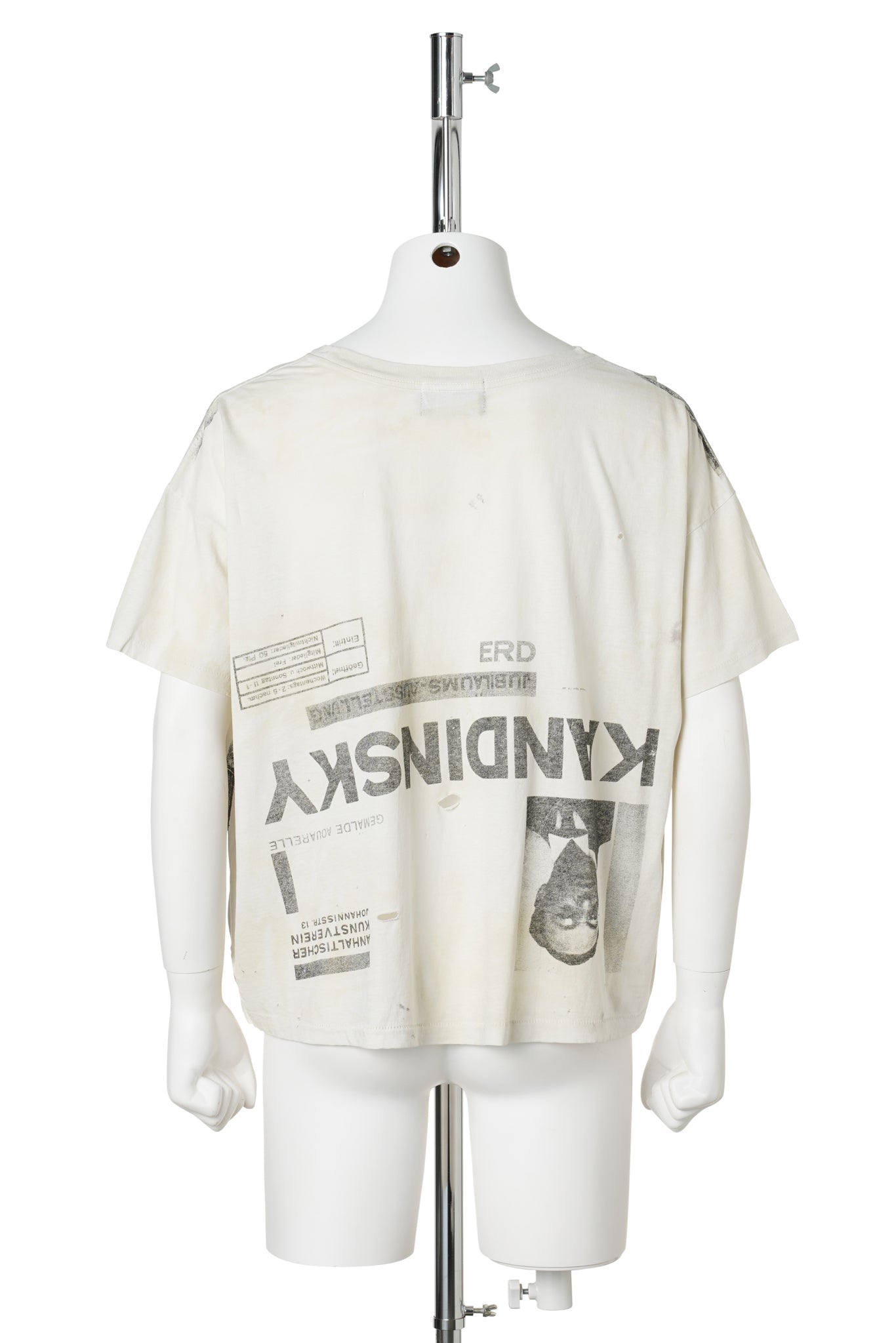 DESTROYED APARTMENT T-SHIRT / DIRTY WHITE