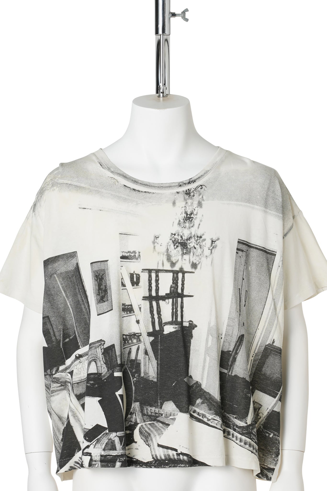 DESTROYED APARTMENT T-SHIRT / DIRTY WHITE