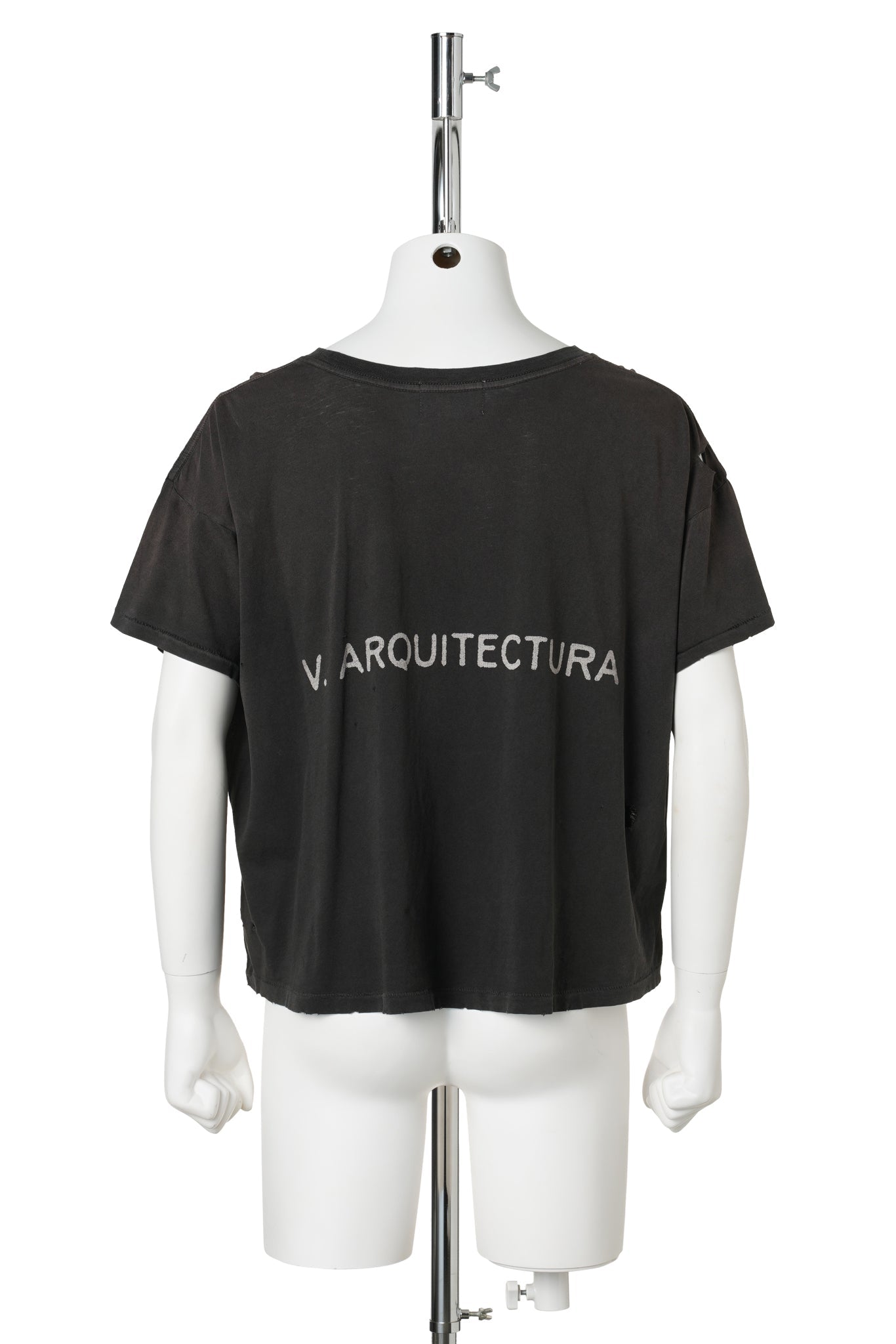 ADOLF LOOS T-SHIRT / WASHED BLACK