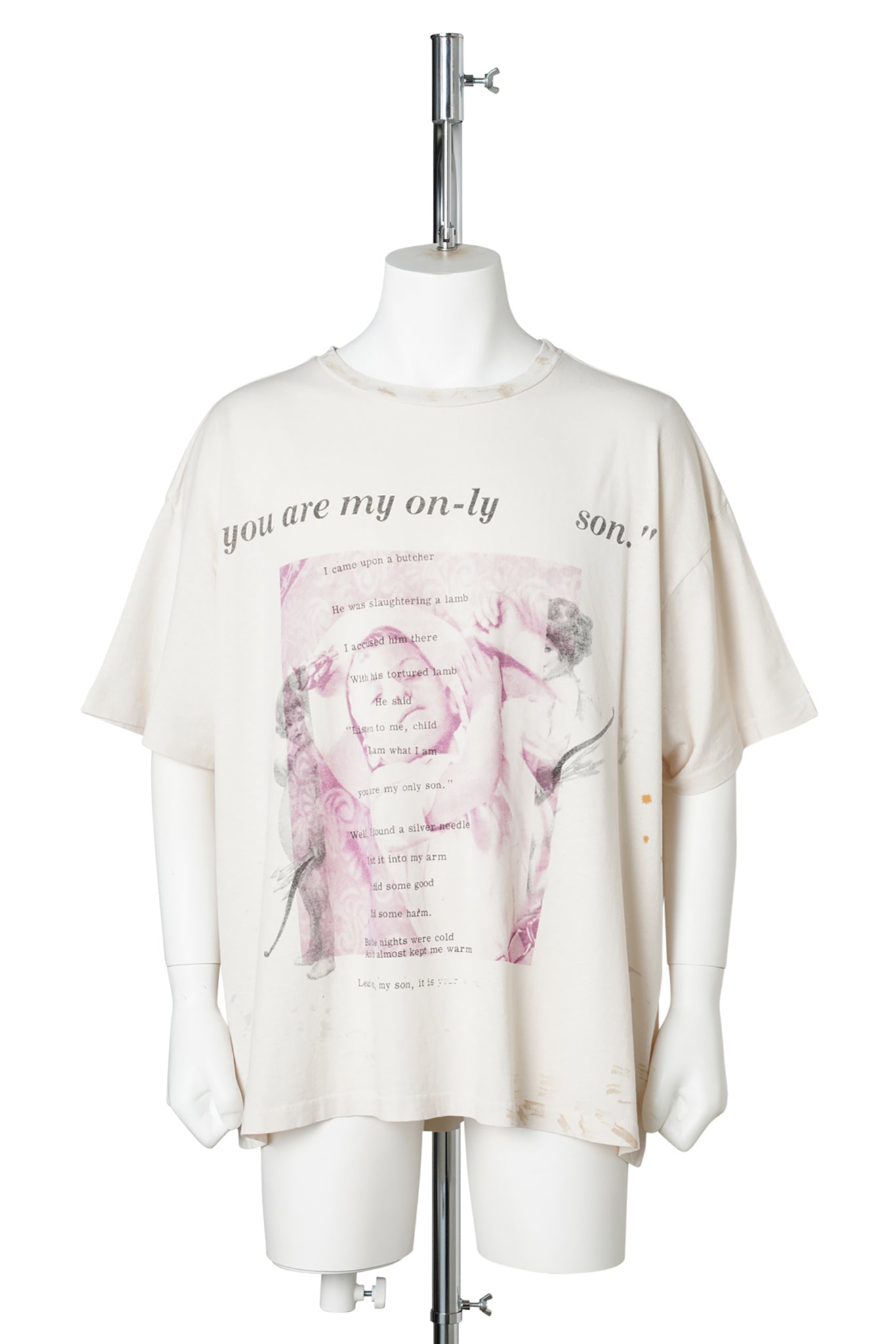 ONLY SON T-SHIRT / DIRTY WHITE