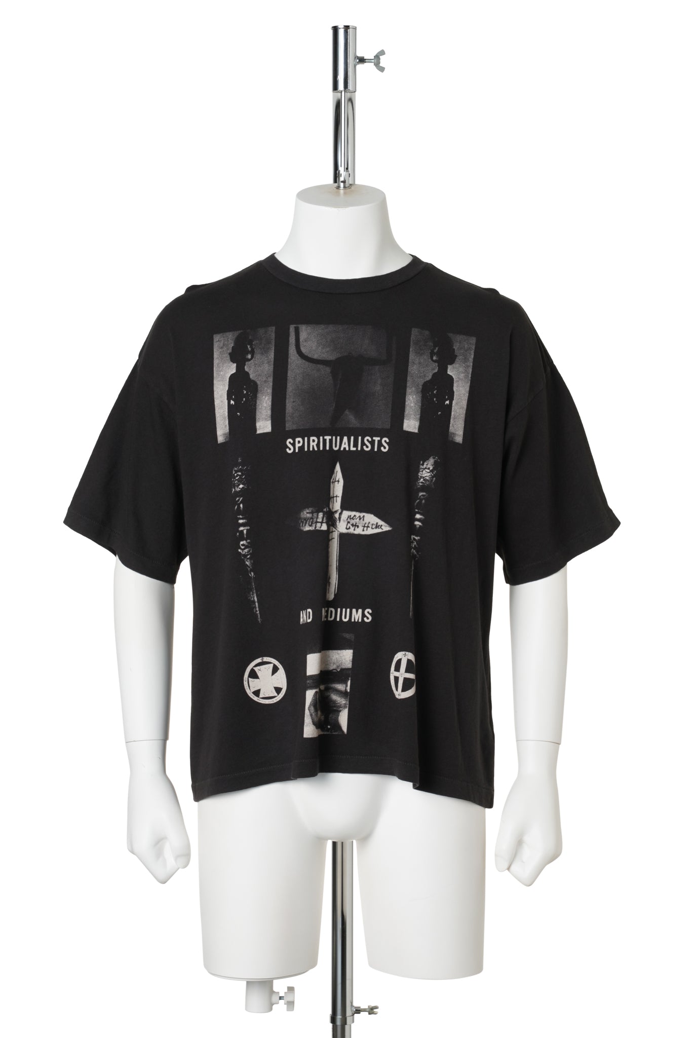 SPIRITUALISTS AND MEDIUMS T-SHIRT / FADED BLACK