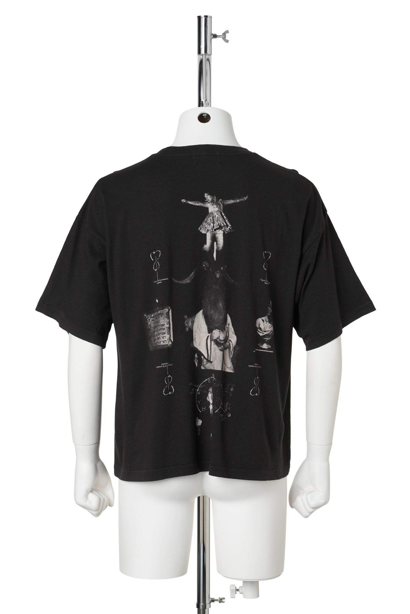 SPIRITUALISTS AND MEDIUMS T-SHIRT / FADED BLACK