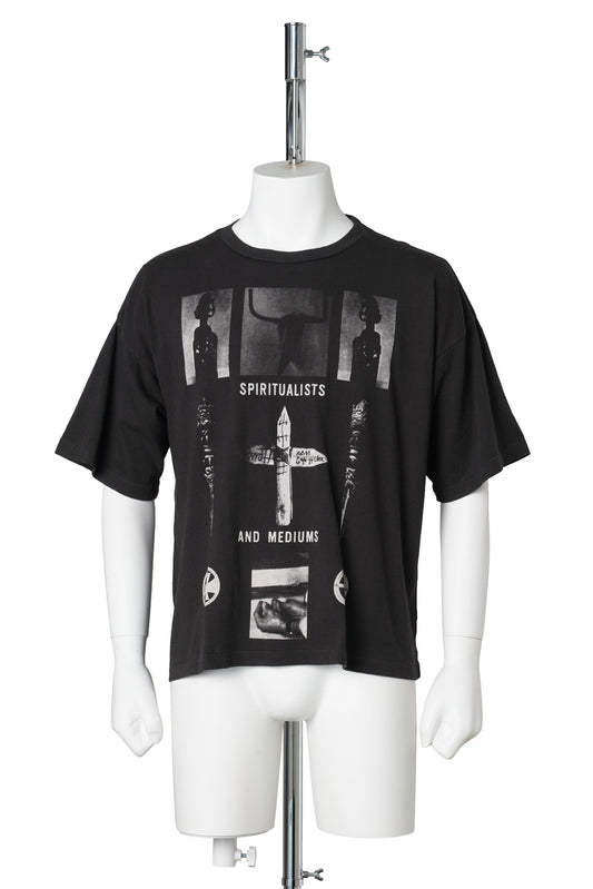 SPIRITUALISTS AND MEDIUMS T-SHIRT / FADED BLACK