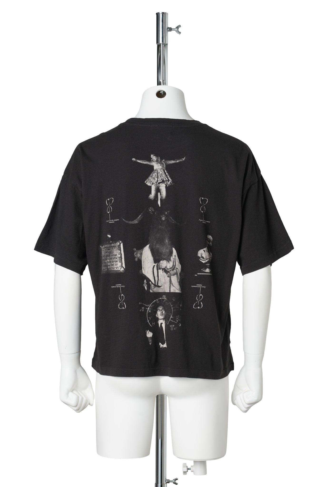 SPIRITUALISTS AND MEDIUMS T-SHIRT / FADED BLACK