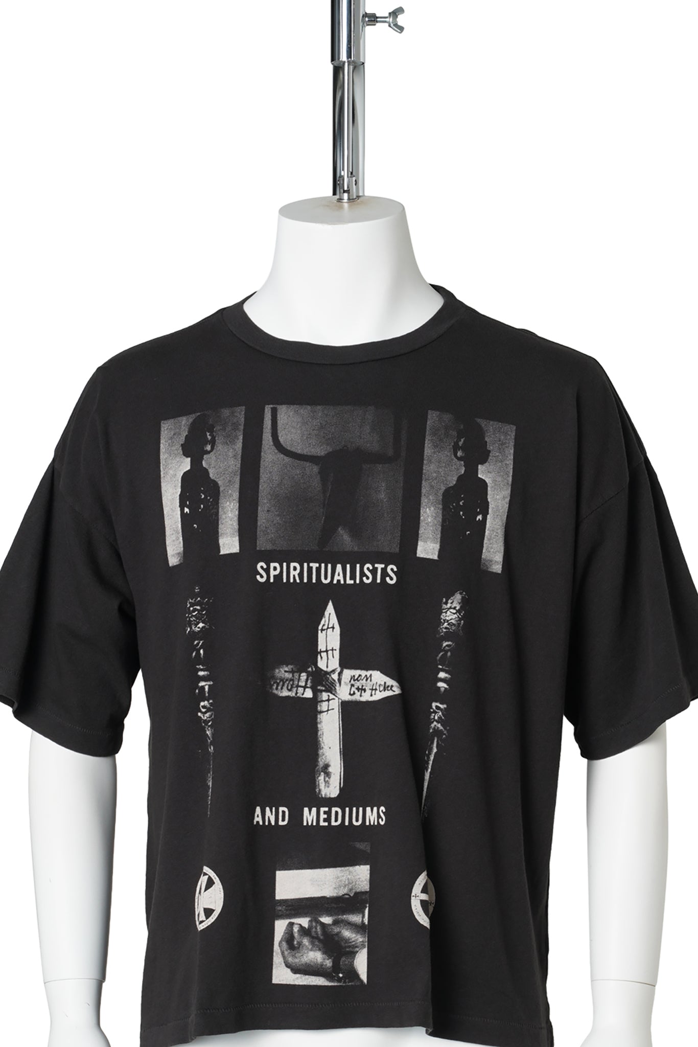 SPIRITUALISTS AND MEDIUMS T-SHIRT / FADED BLACK