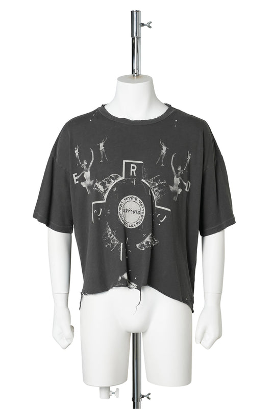 BED OF NAILS T-SHIRT / WASHED BLACK