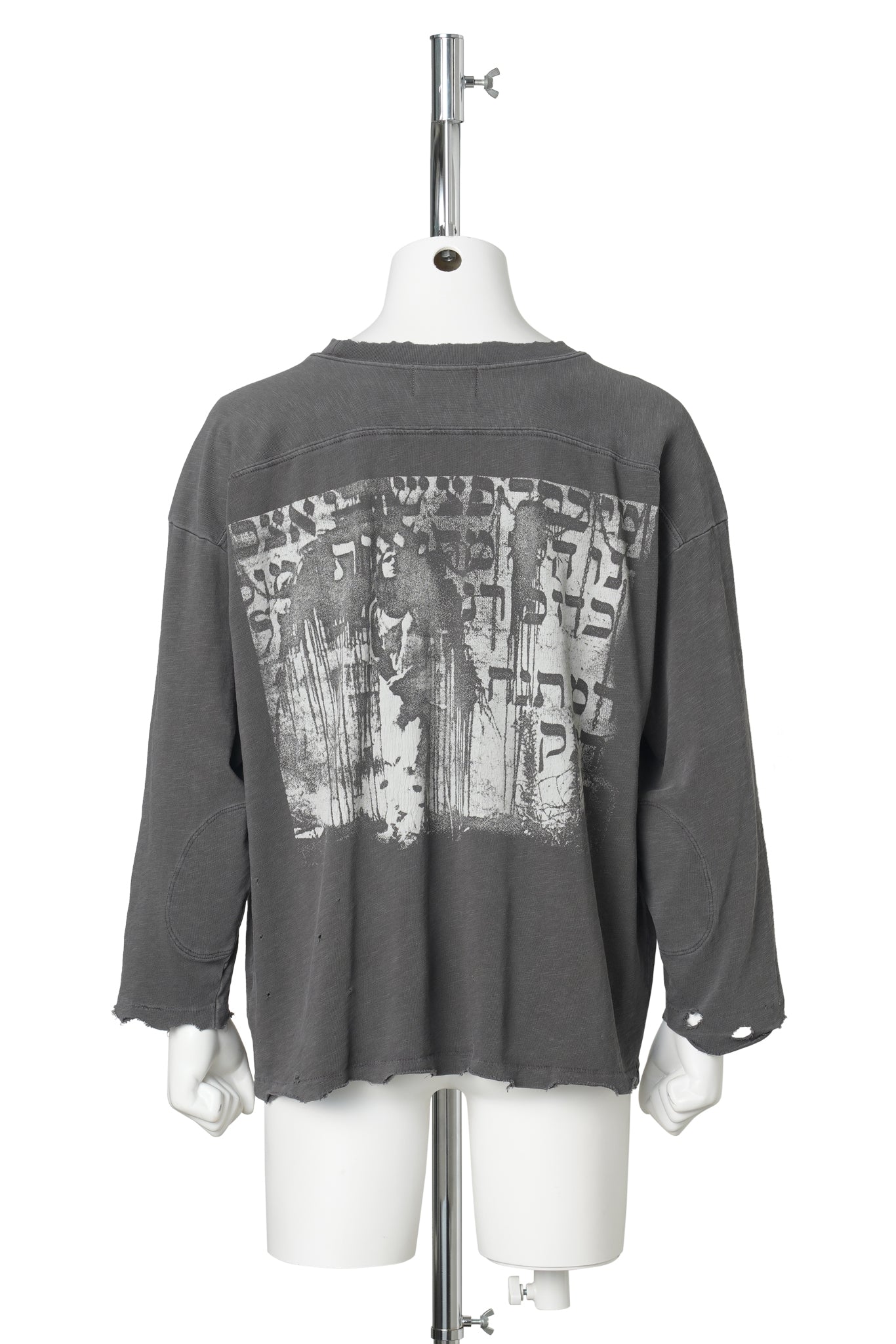 BLACK PAINTINGS HOCKEY JERSEY / CHARCOAL