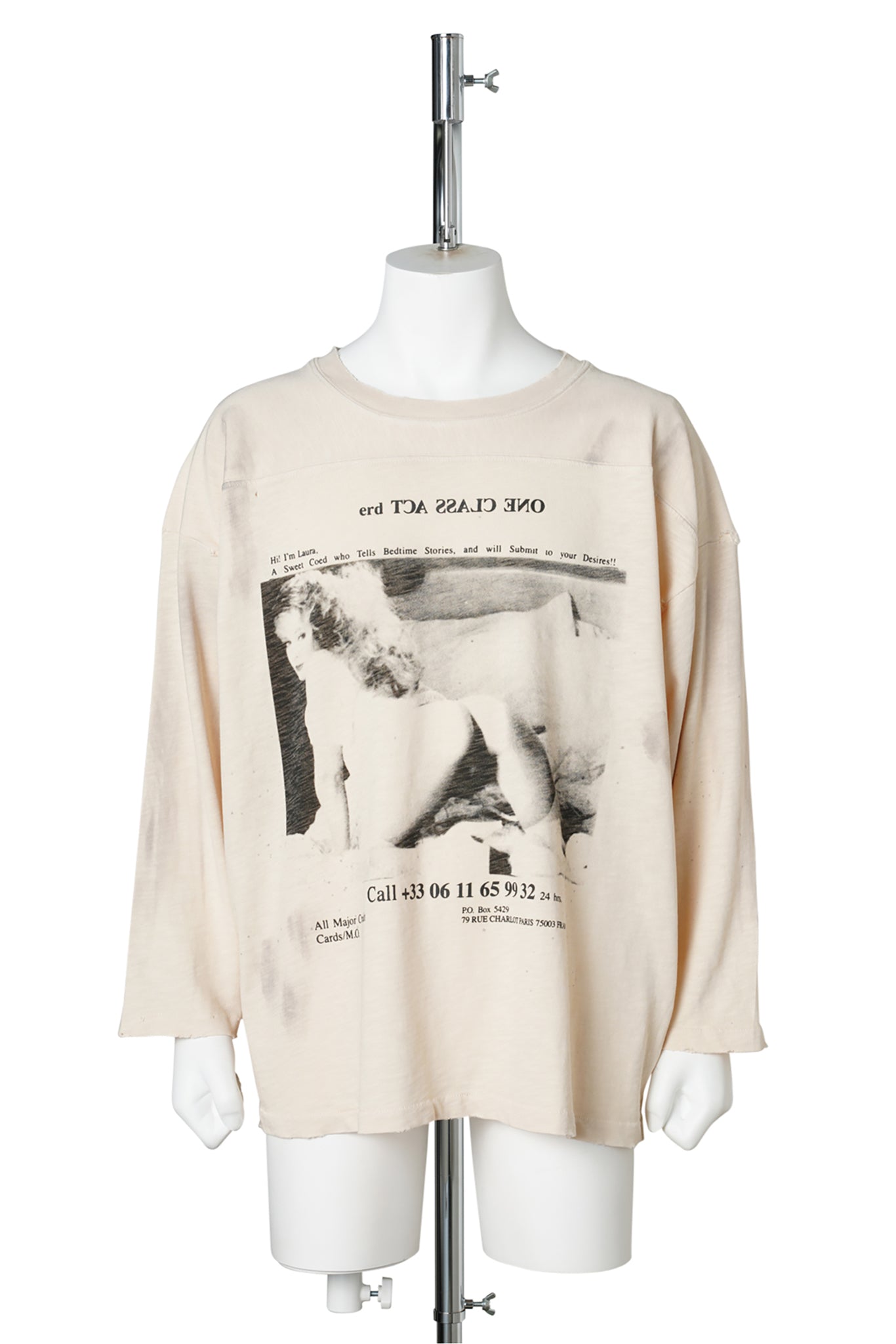 ONE CLASS ACT HOCKEY JERSEY / DIRTY WHITE