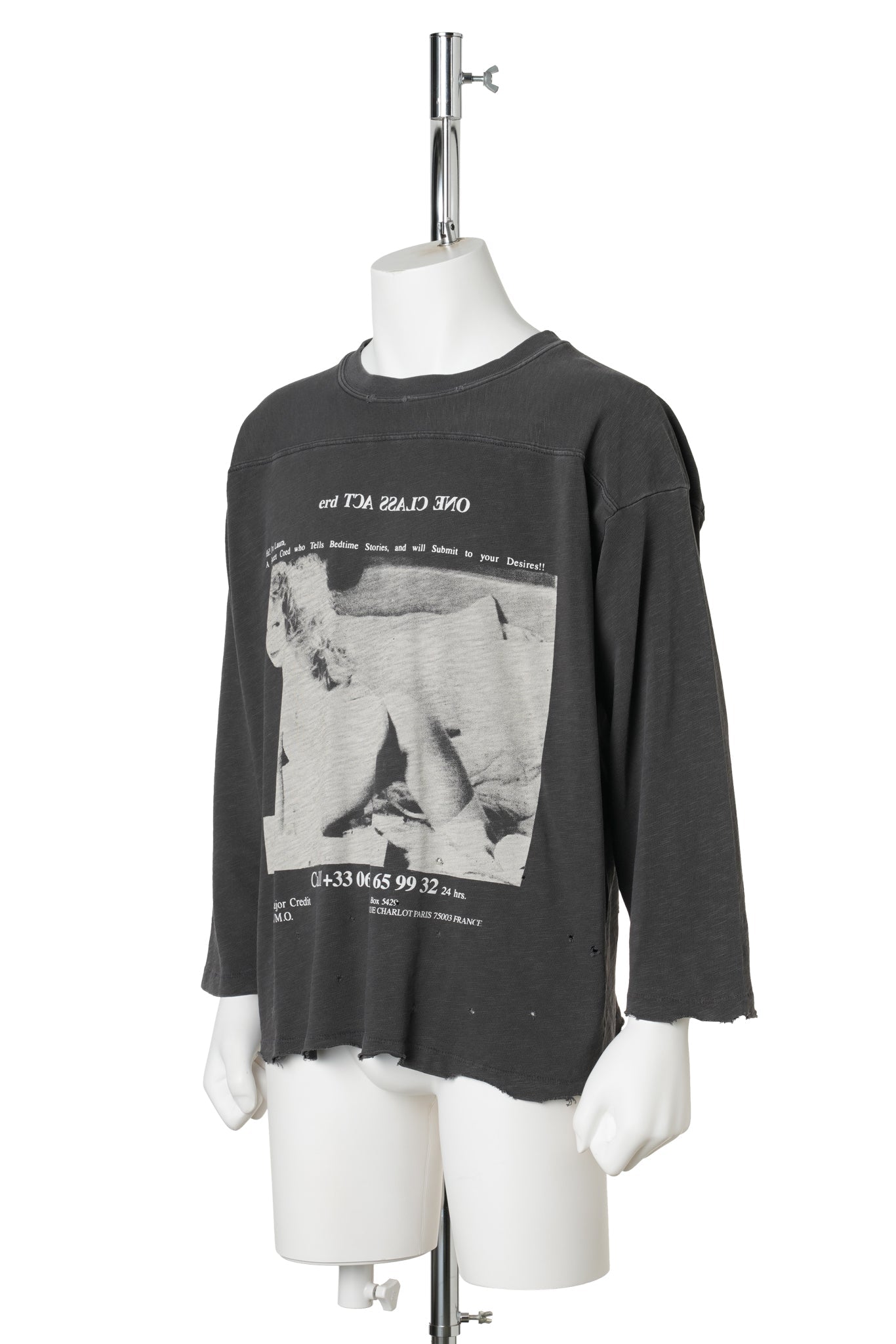 ONE CLASS ACT HOCKEY JERSEY / CHARCOAL