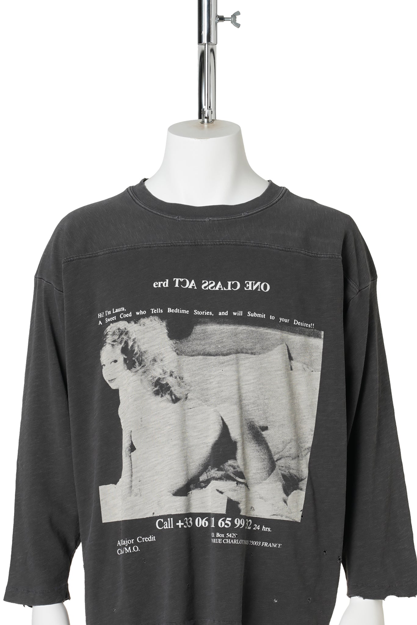 ONE CLASS ACT HOCKEY JERSEY / CHARCOAL