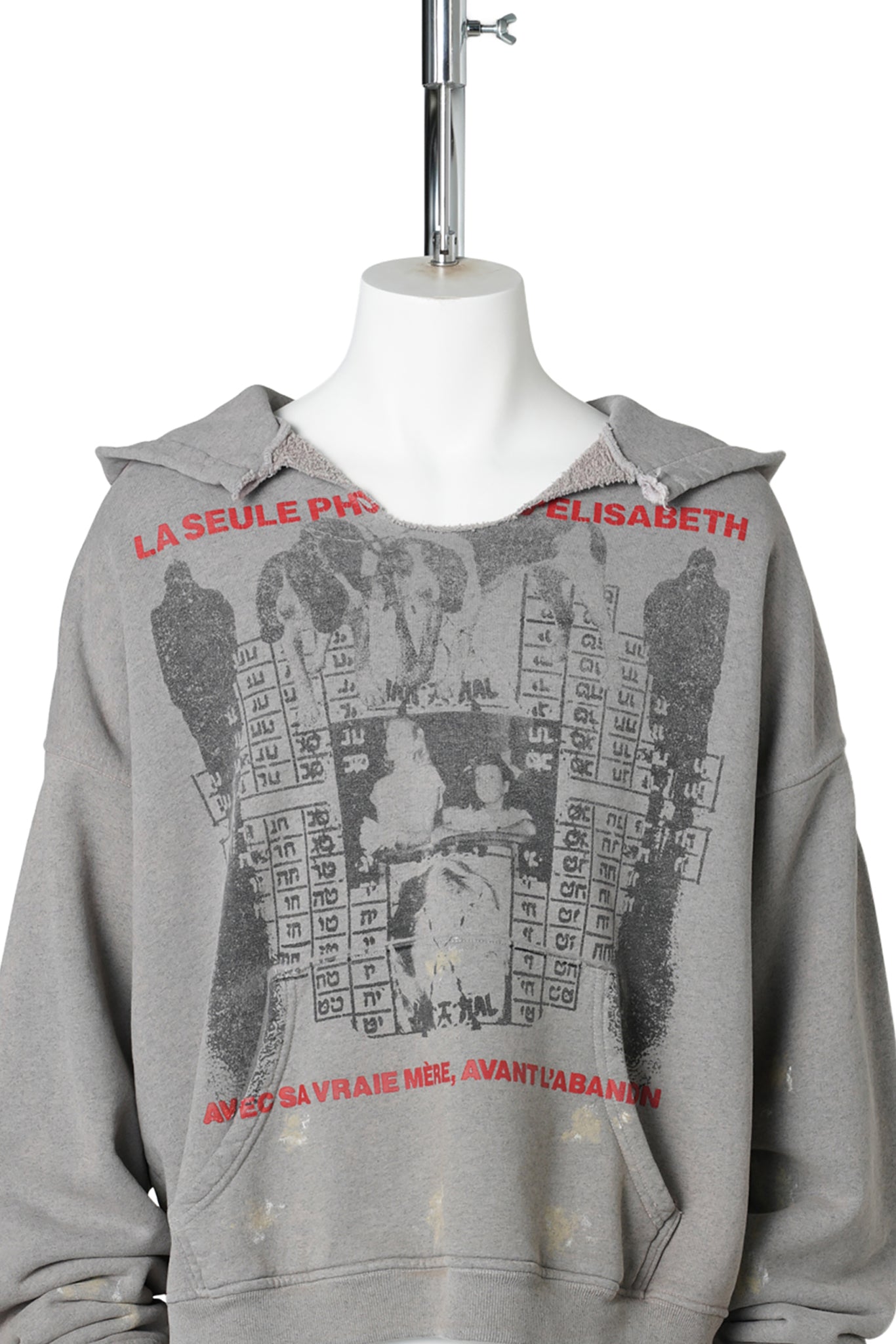 PHOTO D’ELISABETH HOODIE / DIRTY HEATHER GREY