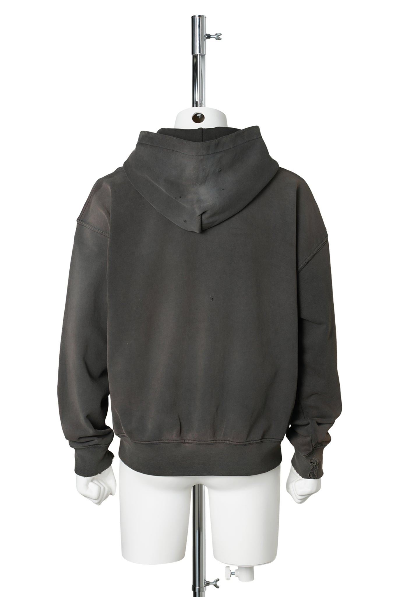 SPIRITUAL THERAPY ZIP UP HOODIE / WASHED BLACK