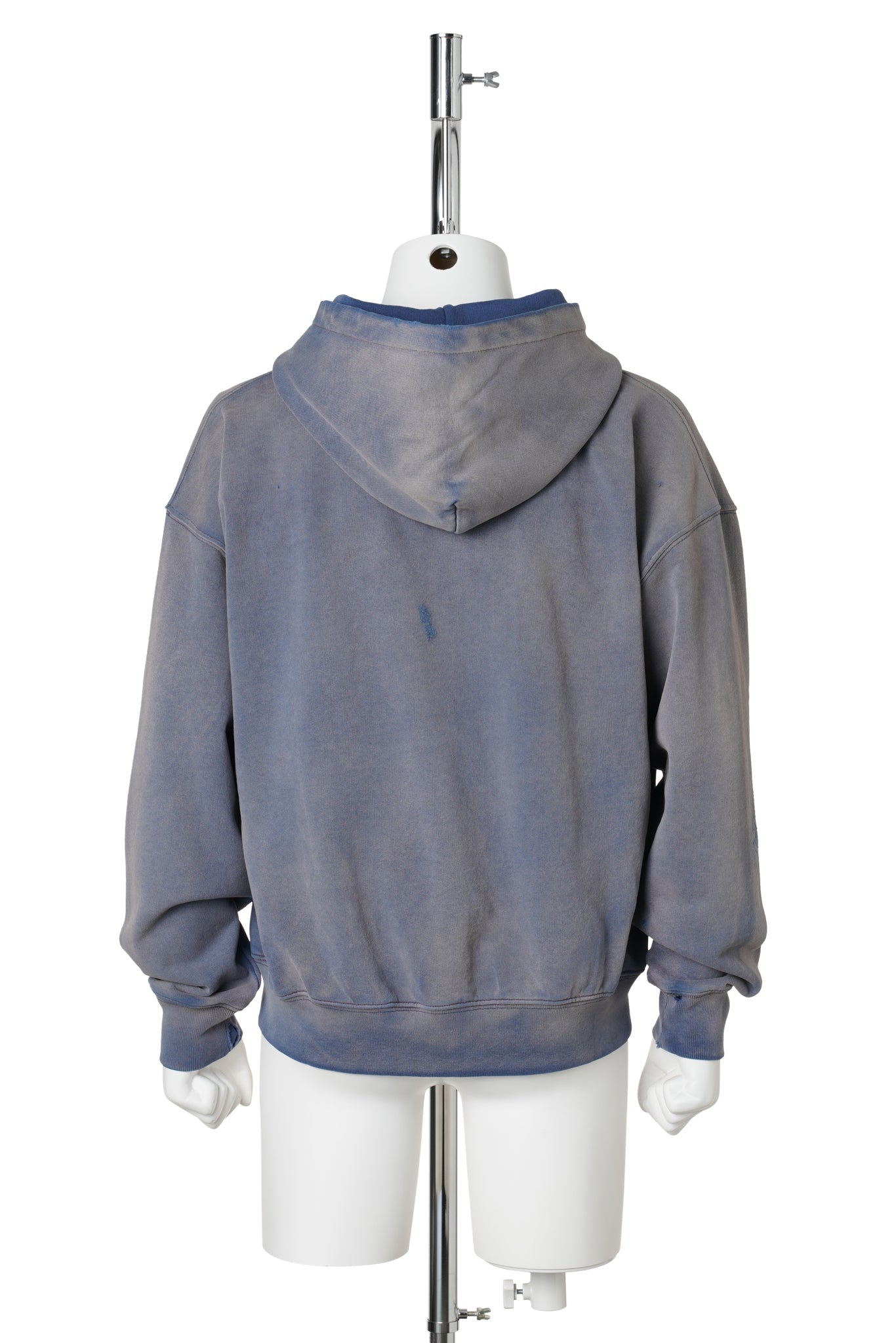 DAUGHTER'S PET ZIP UP HOODIE / WASHED BLUE