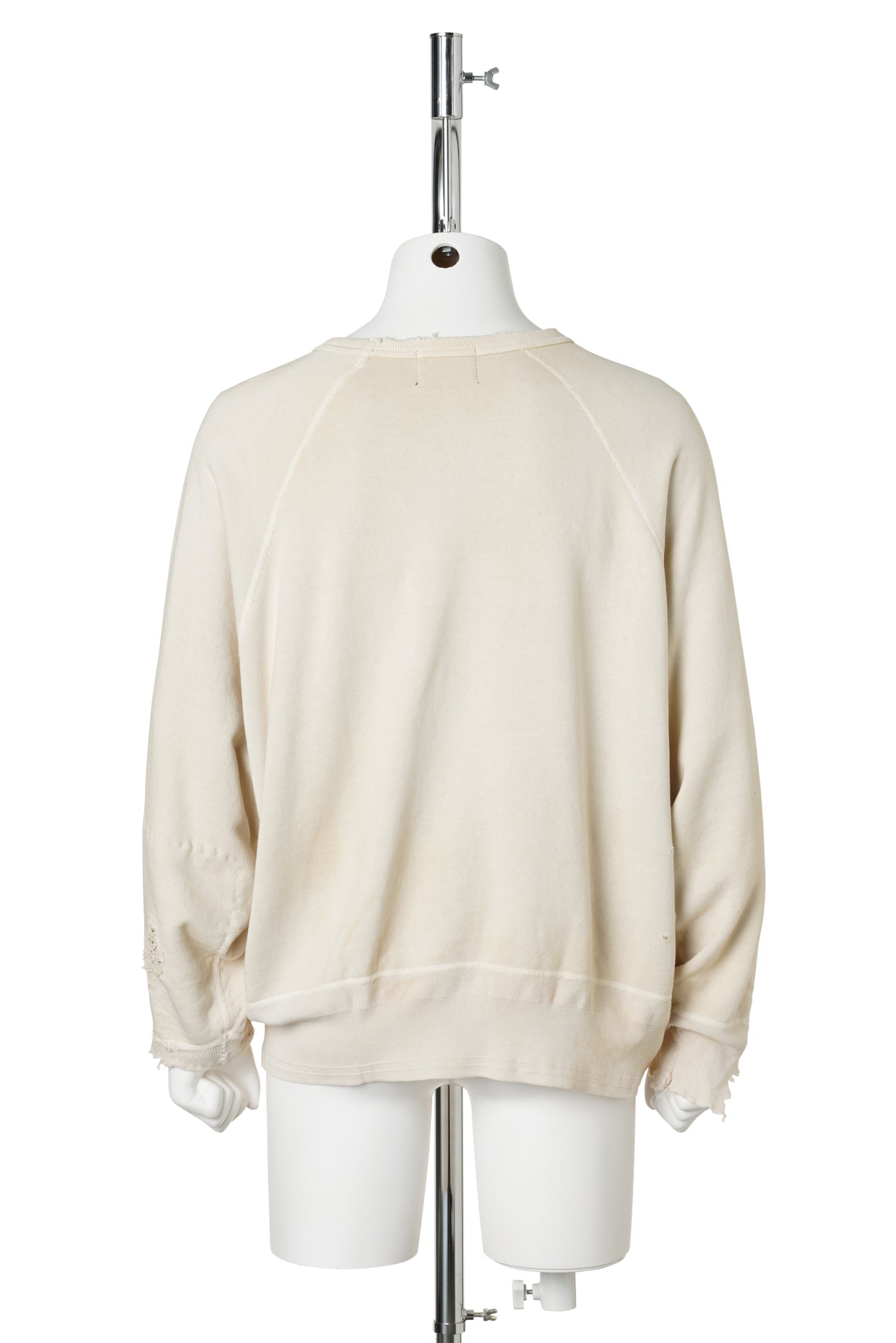 ERD LOGO RAGLAN CREWNECK / DIRTY WHITE