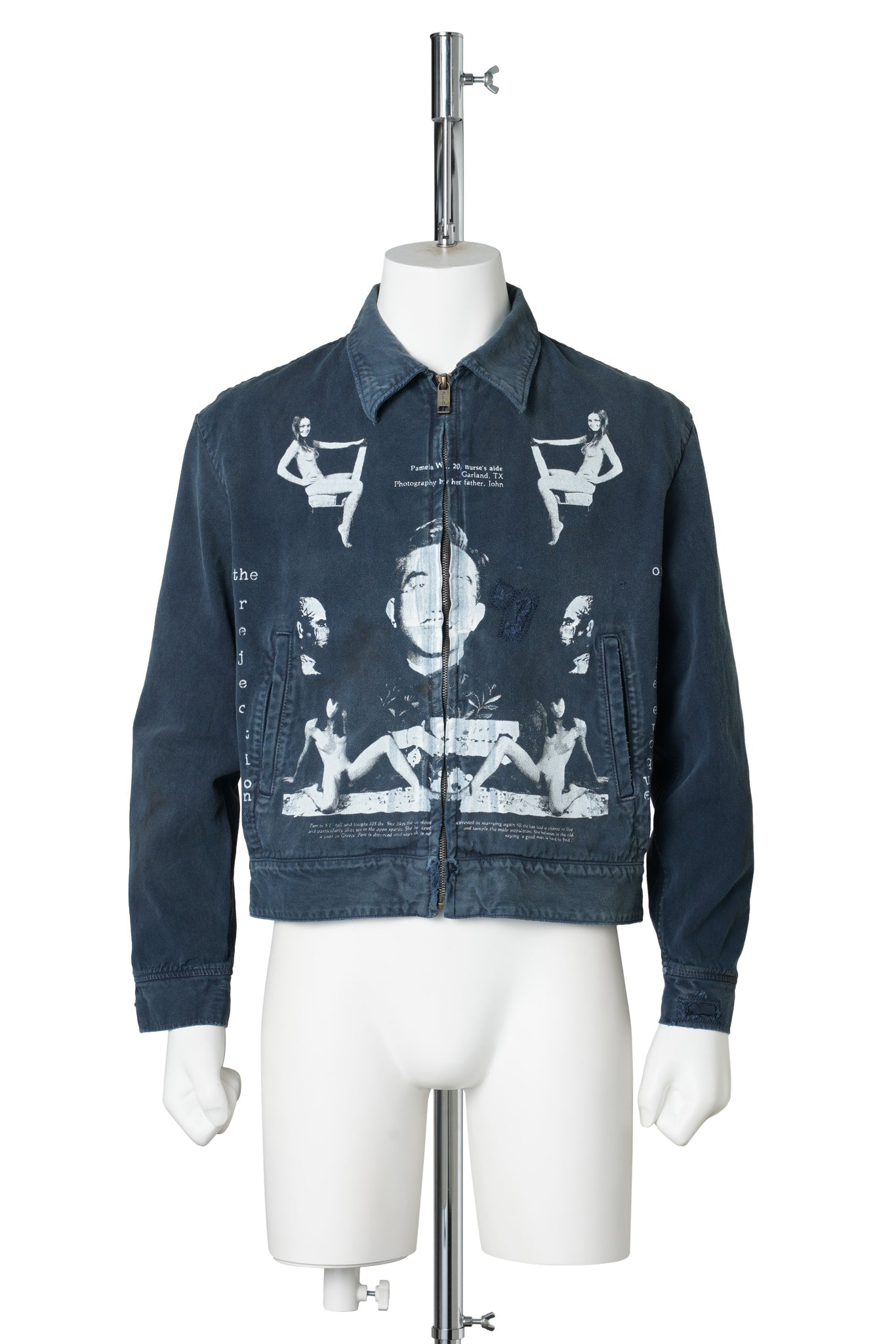 INITIATION INTO NOTHINGNESS MECHANICS JACKET / NAVY